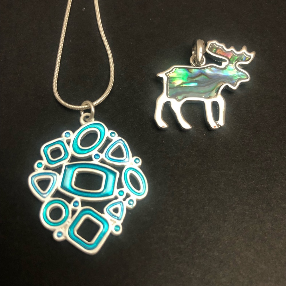 Necklace - Lavishly Canadian Design - Moose Pendant